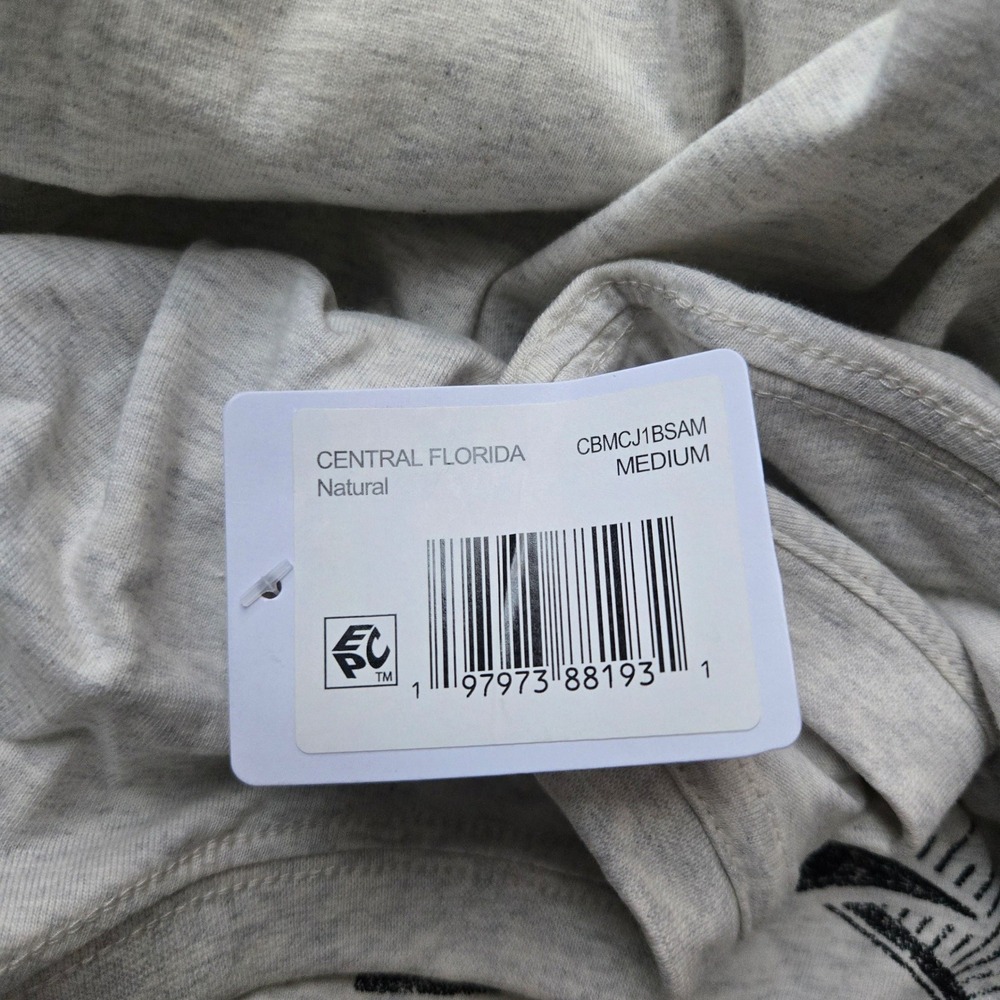 Champion UCF Knights T-Shirt Mens Medium Gray Graphic Tee Central Florida - Picture 6 of 6